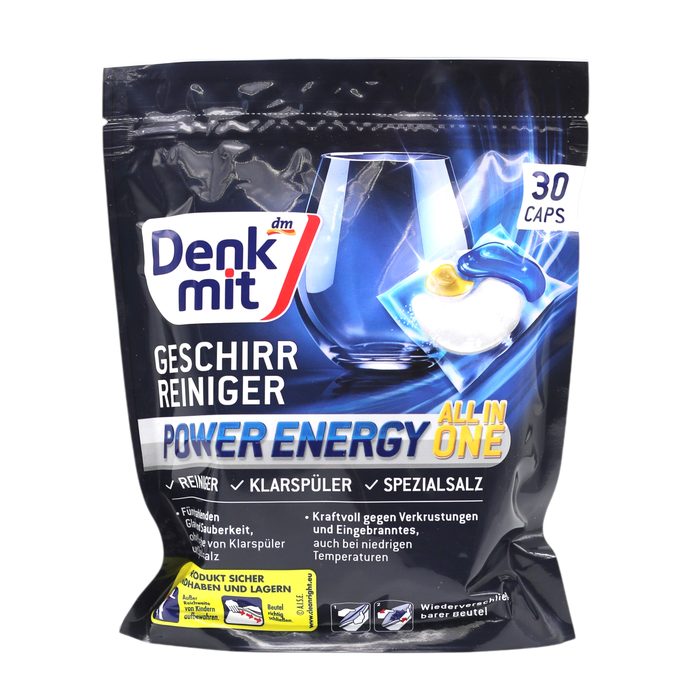 Таблетки для посудомийної машини Denkmit Power Energy 30 шт